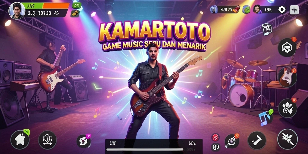Tampilan gameplay KAMARTOTO yang seru dan penuh warna.