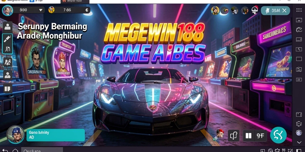 Tampilan menarik dalam game Arcade yang penuh tantangan.