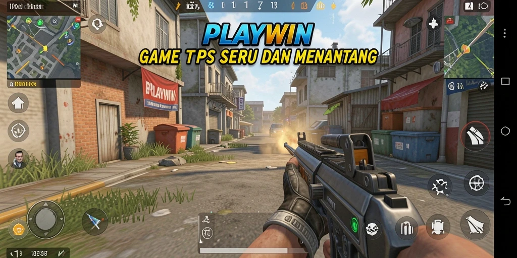 Tampilan permainan menegangkan dari PLAYWIN yang penuh aksi.