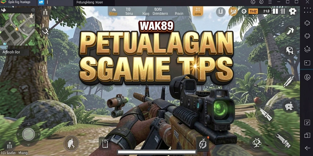 Gameplay seru dan mendebarkan di WAK89 sebagai TPS.