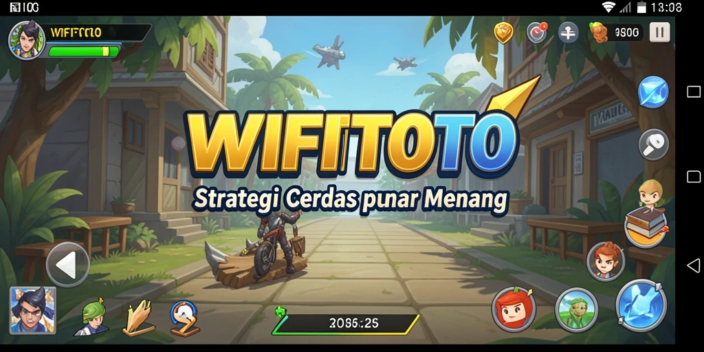 Screenshot gameplay WIFITOTO menampilkan tindakan strategi yang menegangkan.